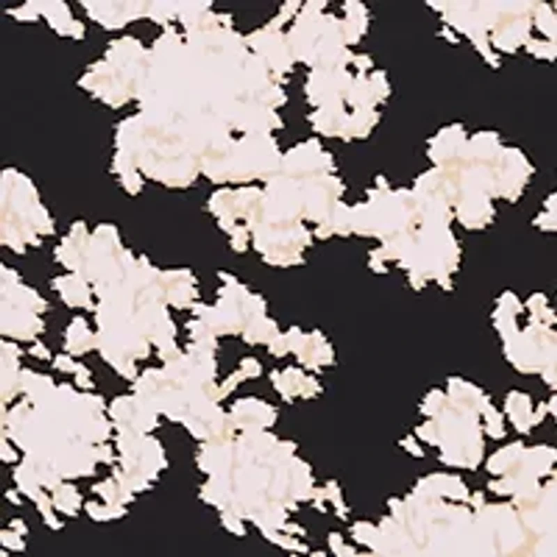 Women's Short Sleeve Floral Midi Dress