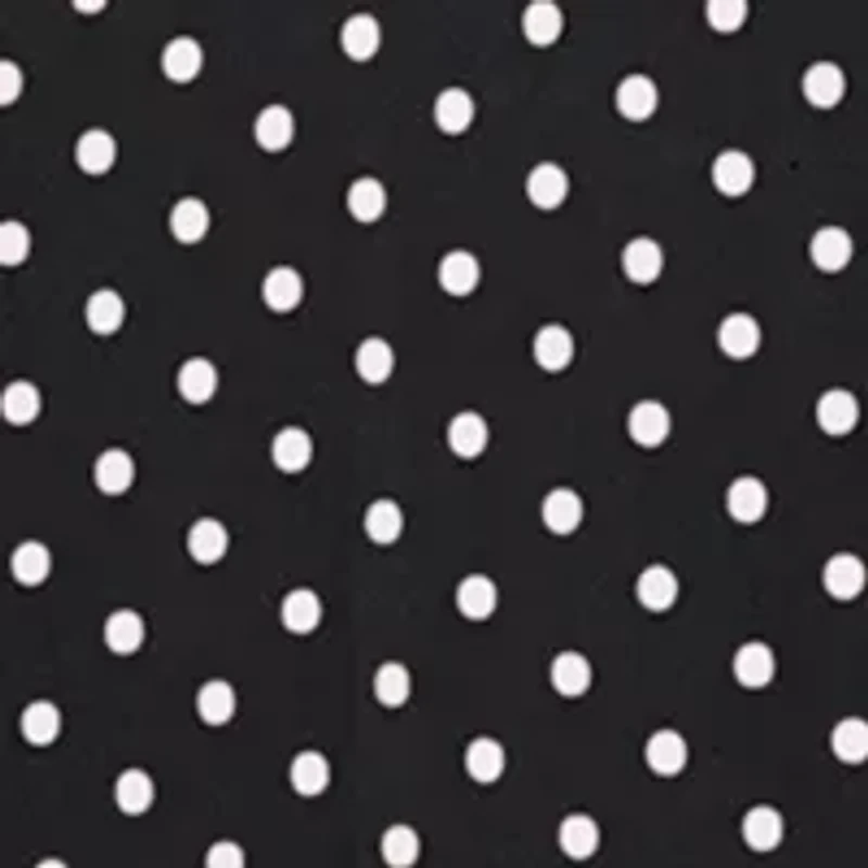 Women's Short Sleeve Dot Print Midi Dress