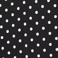 Women's Short Sleeve Dot Print Midi Dress