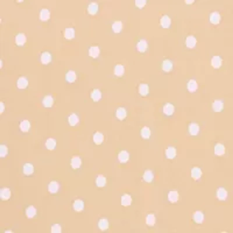 Women's Short Sleeve Dot Print Midi Dress