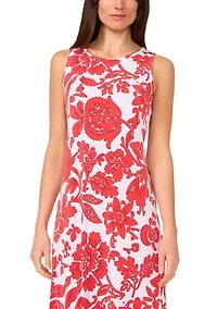 Women's Sleeveless Floral Maxi Dress