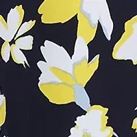 Women's Sleeveless Floral Printed Dress