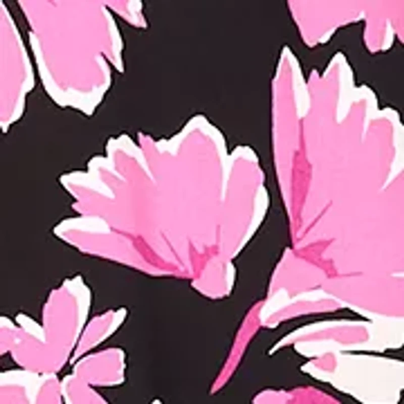 Women's Floral Printed Halter Chalis Dress