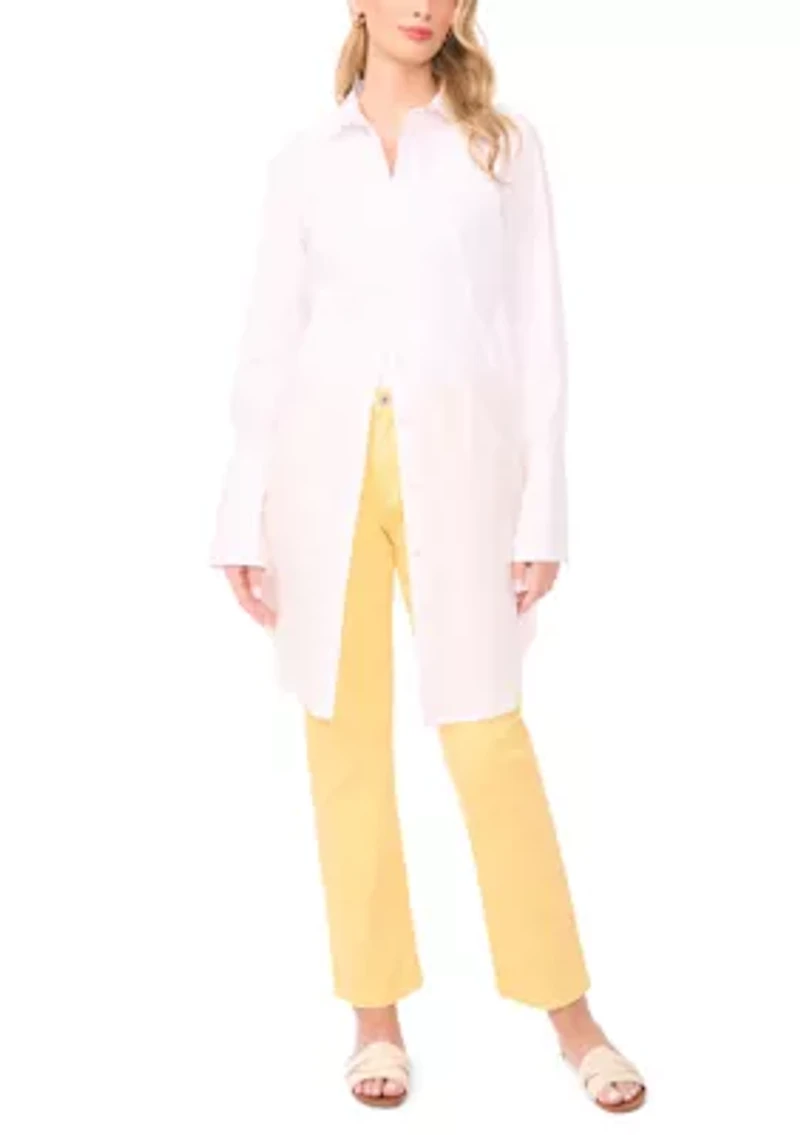 Women's Long Sleeve Tunic Shirt