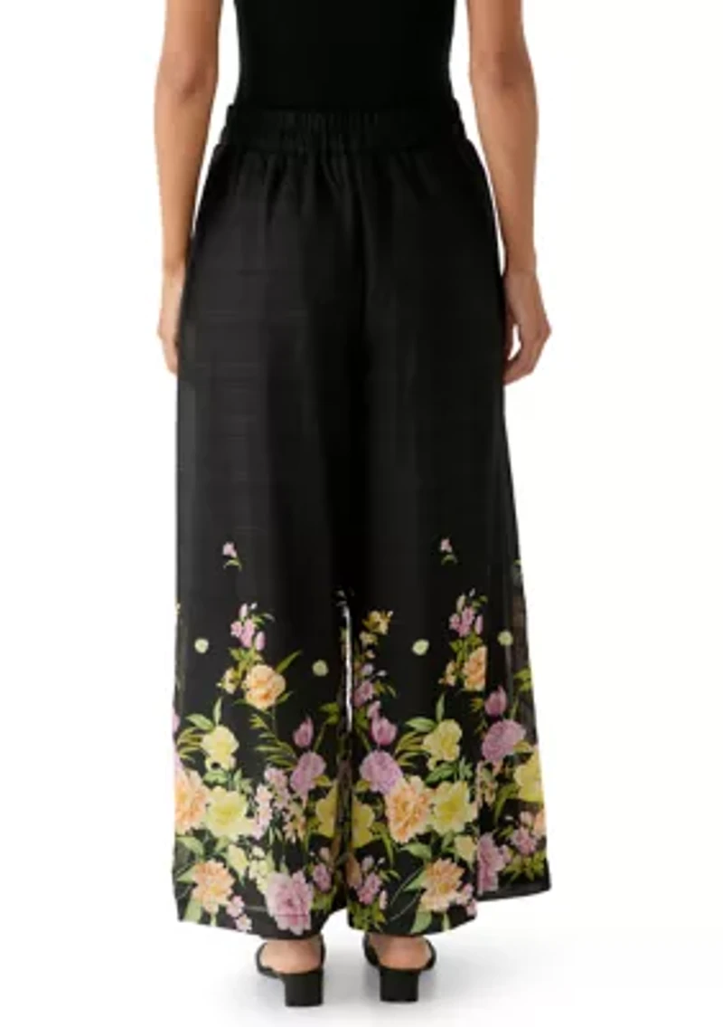 Women's Floral Soft Pants