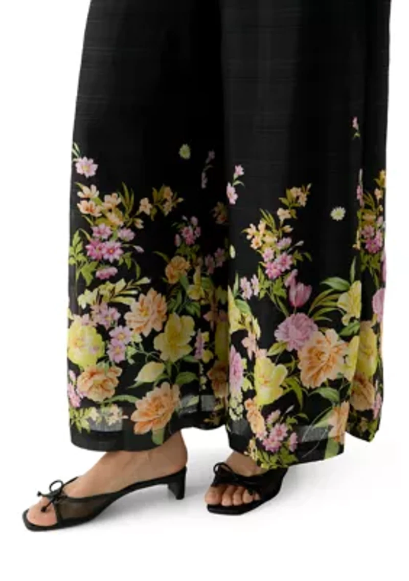 Women's Floral Soft Pants