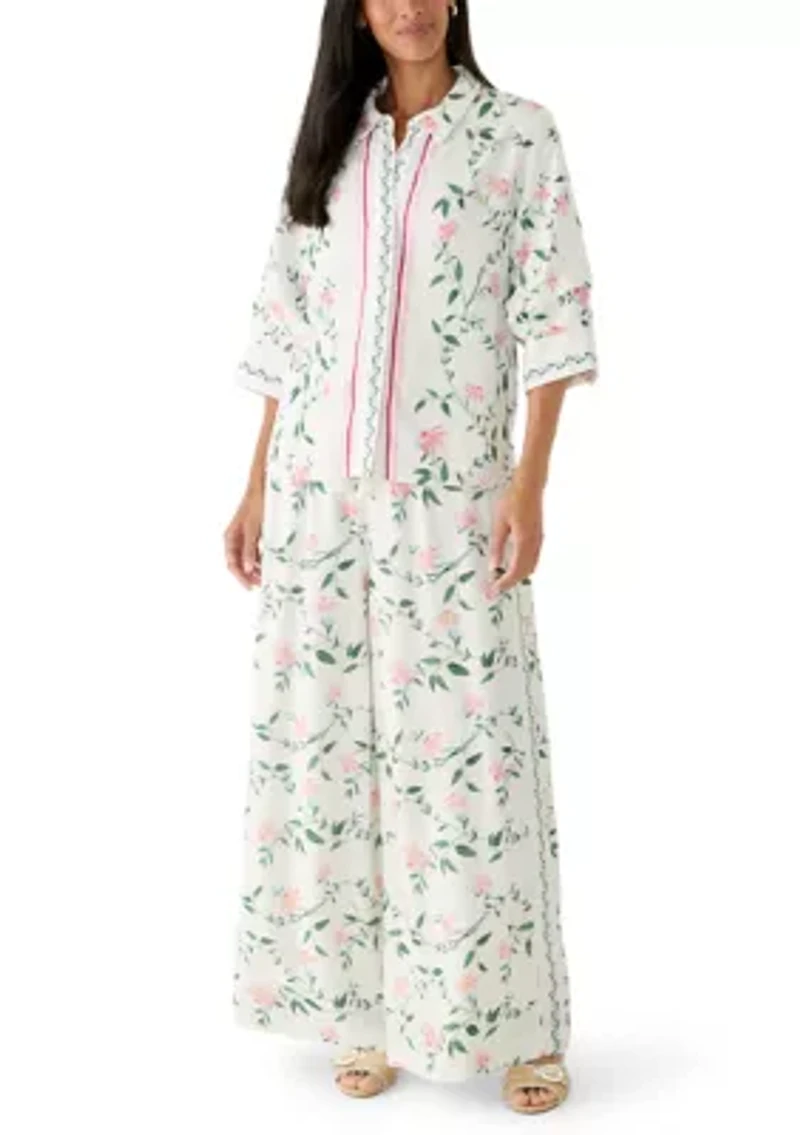 Women's Floral Vine Soft Pants