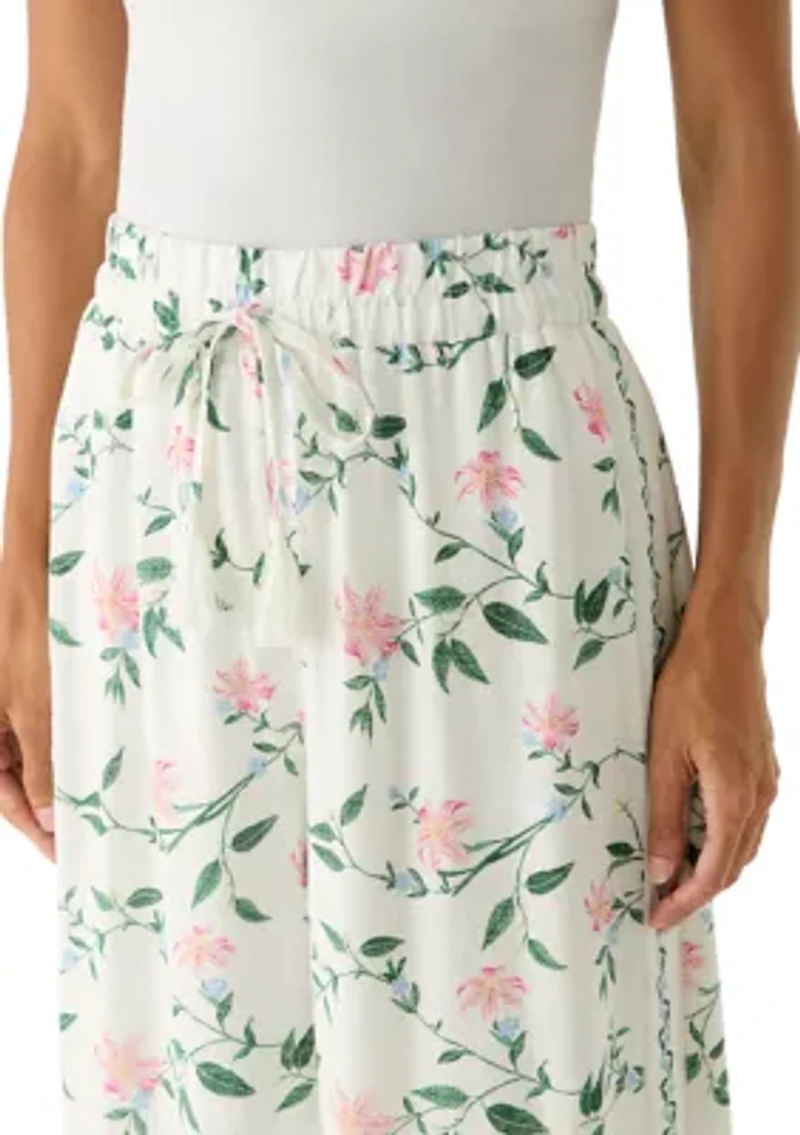 Women's Floral Vine Soft Pants