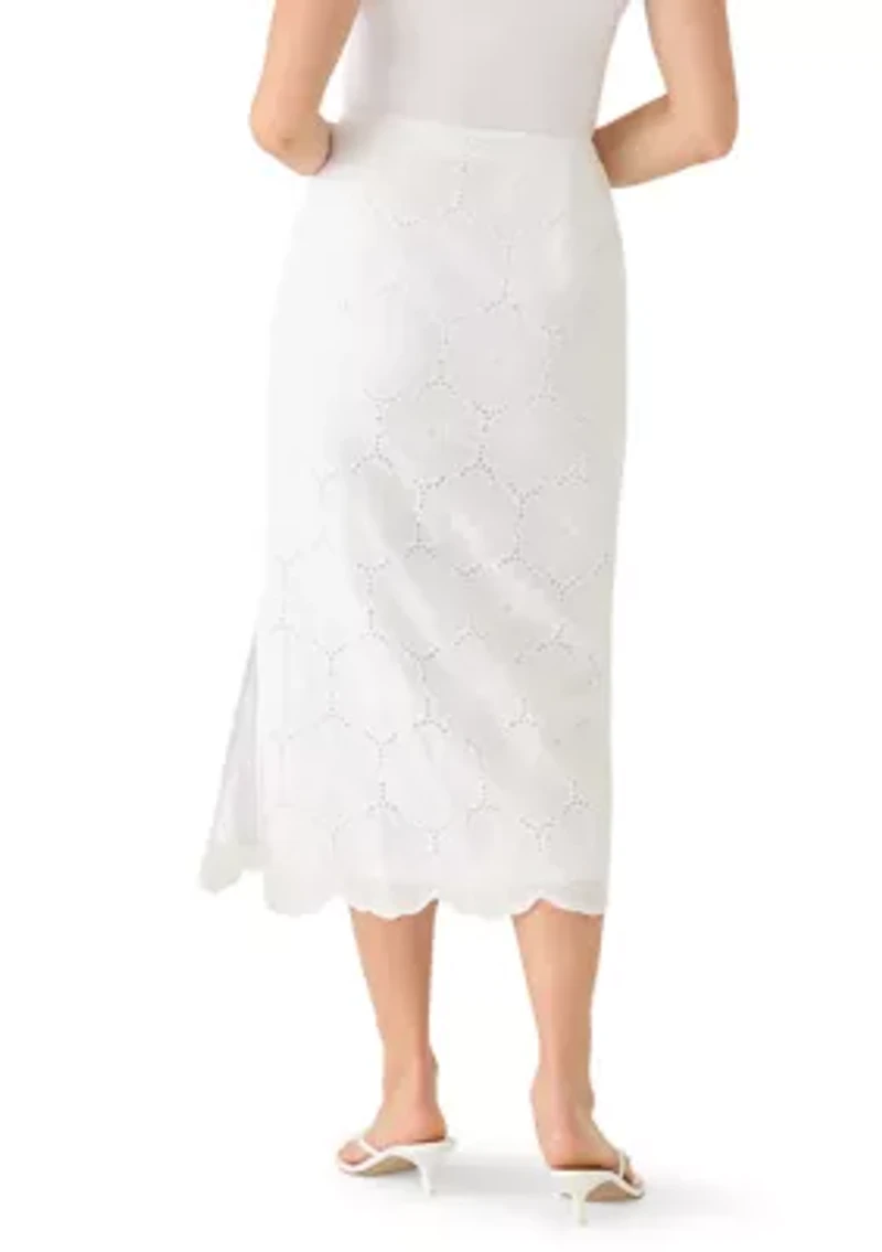 Women's Lace Midi Skirt
