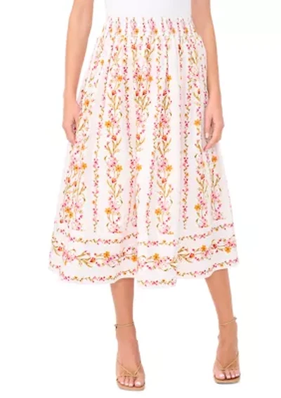 Women's Pull On Floral Skirt
