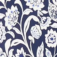 Women's Short Sleeve Paisley Border Maxi Dress