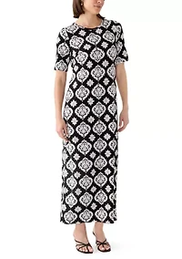 Women's Scatter Dot Maxi Dress