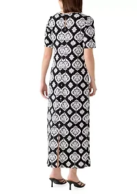 Women's Scatter Dot Maxi Dress