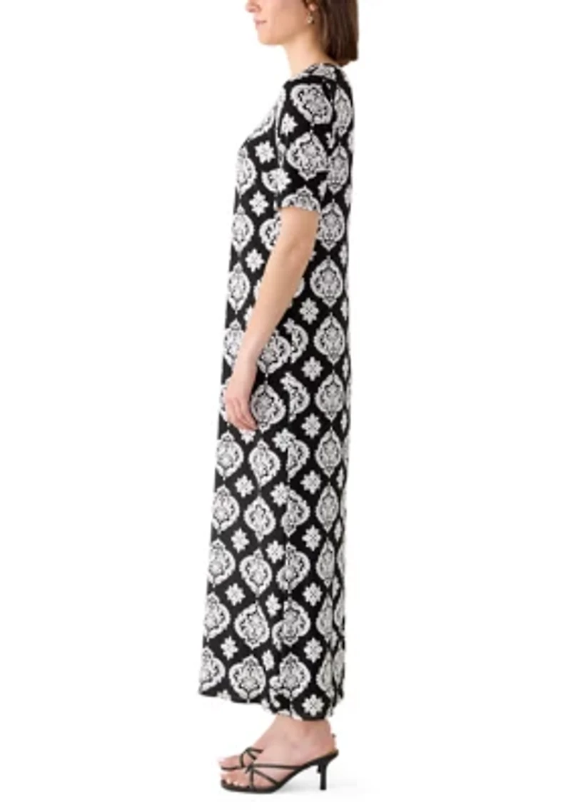 Women's Scatter Dot Maxi Dress