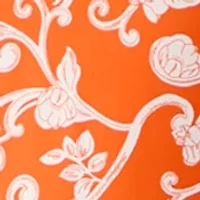 Women's Scroll Border Maxi Dress