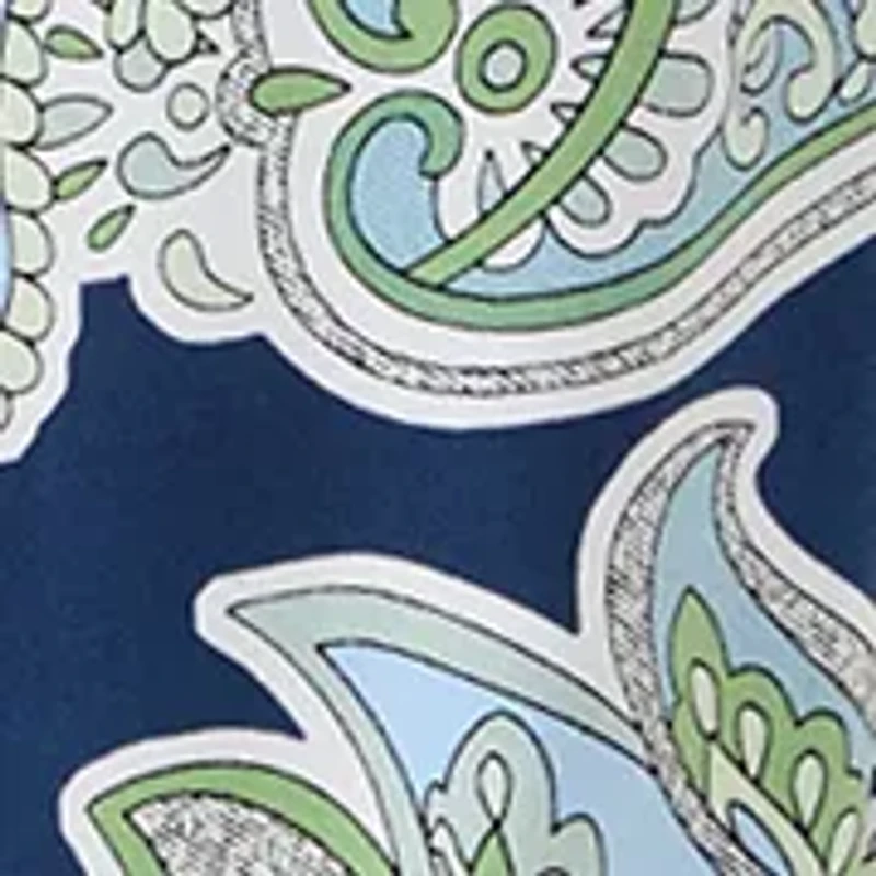 Women's Wide Leg Paisley Print Pants