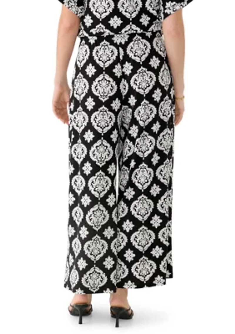 Women's Wide Leg Pull On Pants