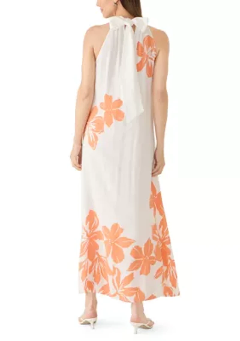 Women's Halter Floral Dress