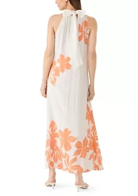 Women's Halter Floral Dress