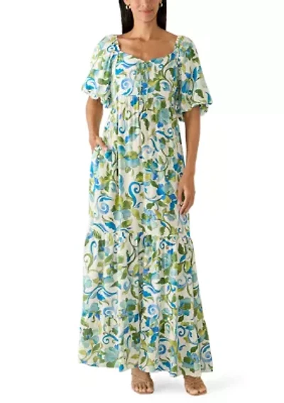 Women's Short Sleeve Sweetheart Dress