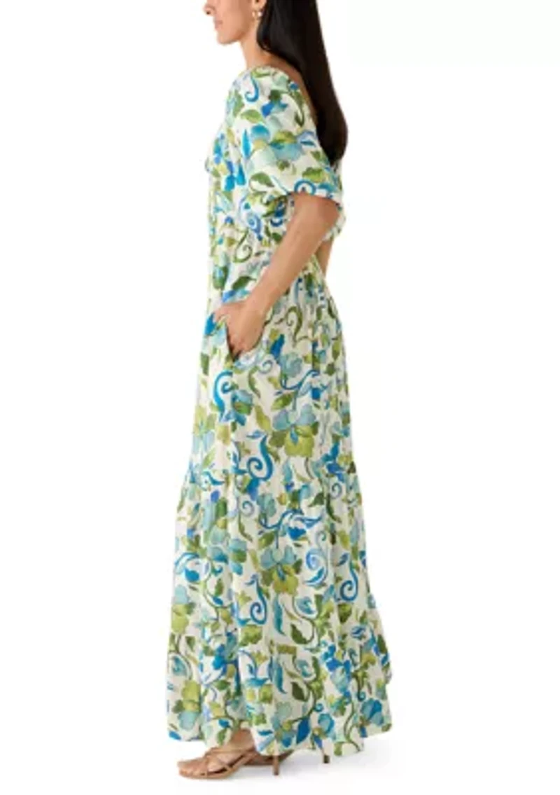 Women's Short Sleeve Sweetheart Dress