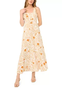 Women's Sleeveless Square Neck Dress