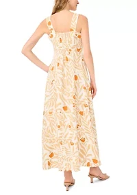 Women's Sleeveless Square Neck Dress