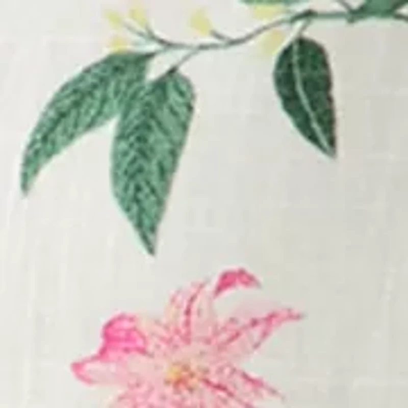 Women's Floral Vine Print Camp Shirt