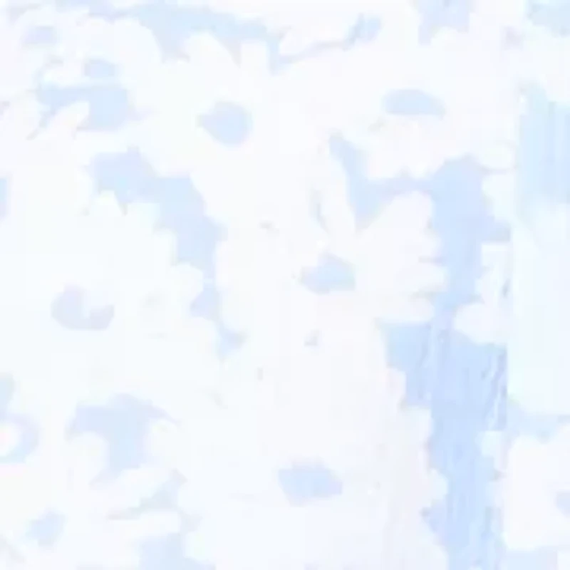 Women's Ruffle Sleeve Print Blouse