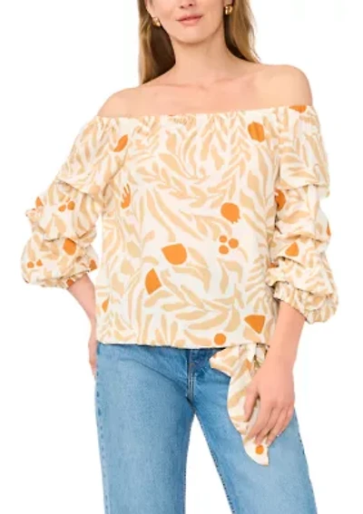 Women's Off The Shoulder ChaCha Vine Blouse