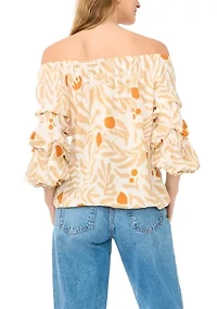 Women's Off The Shoulder ChaCha Vine Blouse