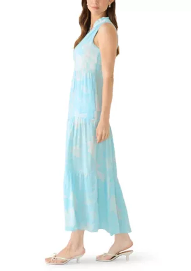 Women's Sleeveless Tier Floral Dress