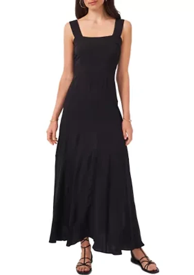 Women's Paneled Challis Tank Dress