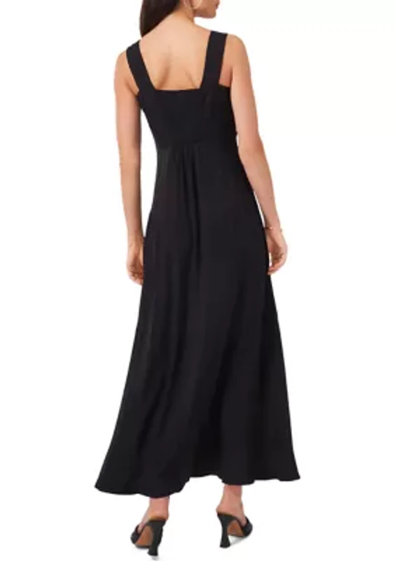 Women's Paneled Challis Tank Dress