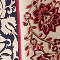 Women's Floral Border Top
