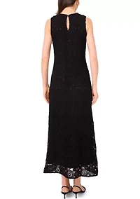Women's Sleeveless Crochet Dress