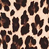 Women's Pull On Leopard Print Wide Leg Pants
