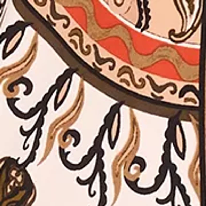 Women's Placed Medallion Sleeveless Maxi Dress