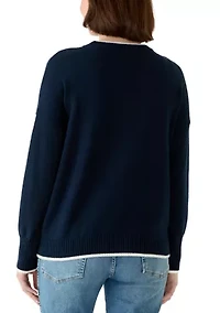 Women's Anchor Crew Neck Sweater