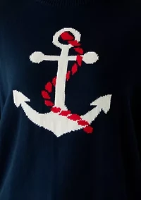 Women's Anchor Crew Neck Sweater