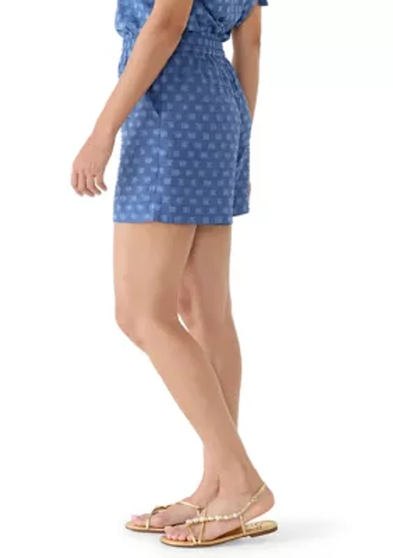 Women's Clip Dot Pull On Shorts