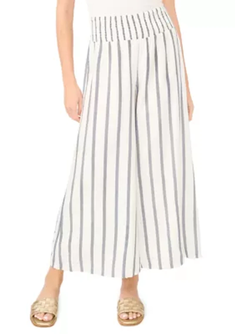 Women's Wide Leg Striped Pants