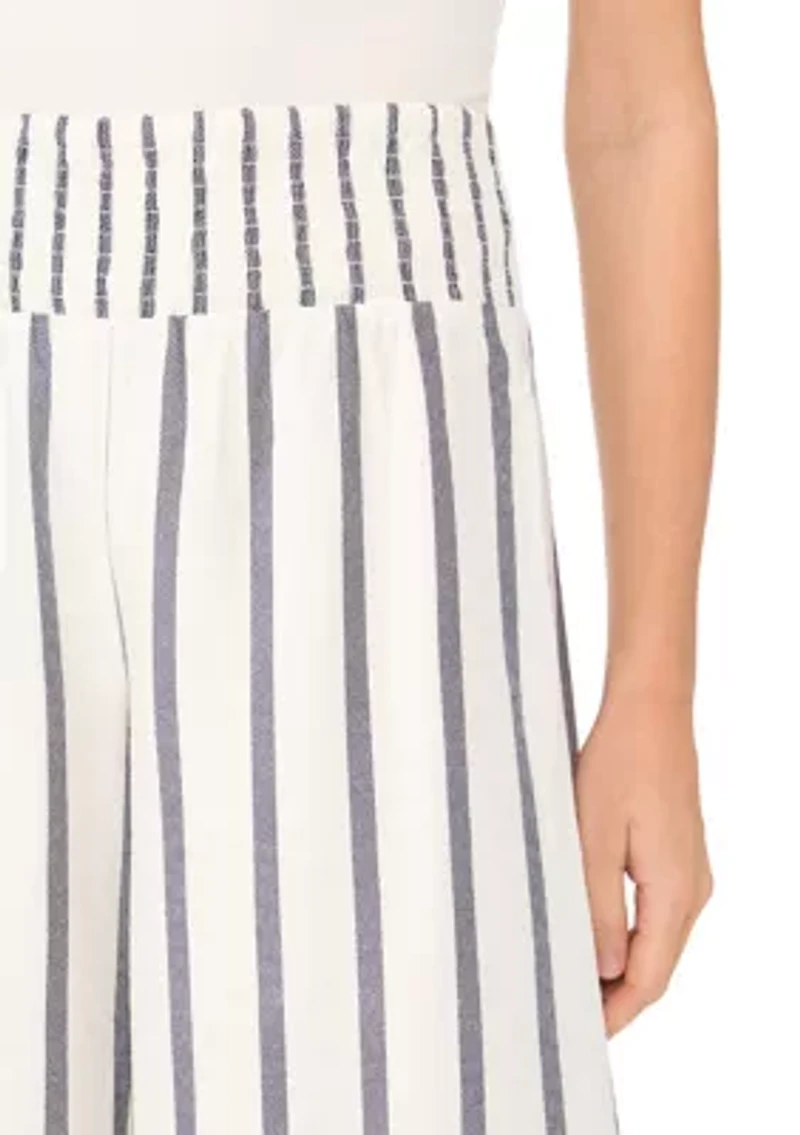Women's Wide Leg Striped Pants