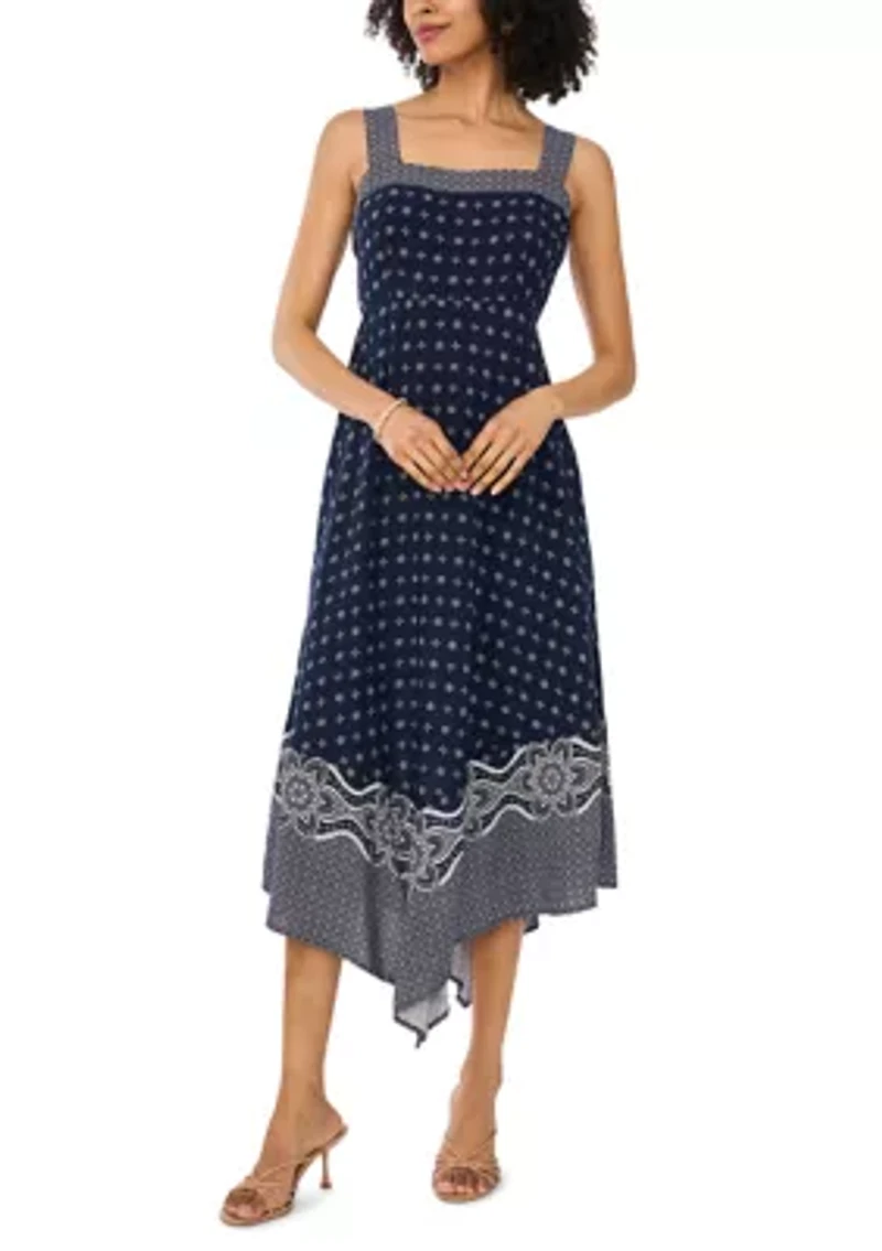 Women's Bandana Border Tank Dress