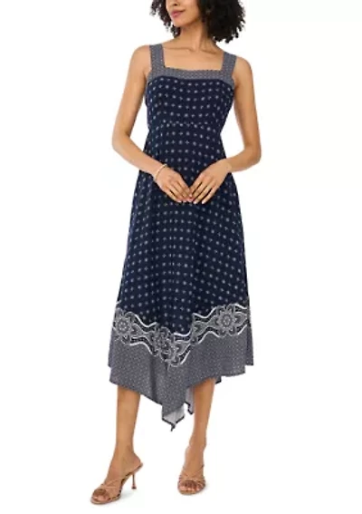 Women's Bandana Border Tank Dress