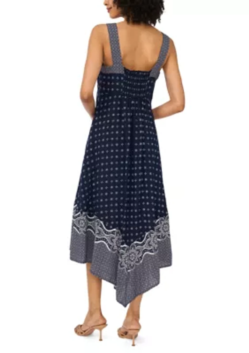 Women's Bandana Border Tank Dress