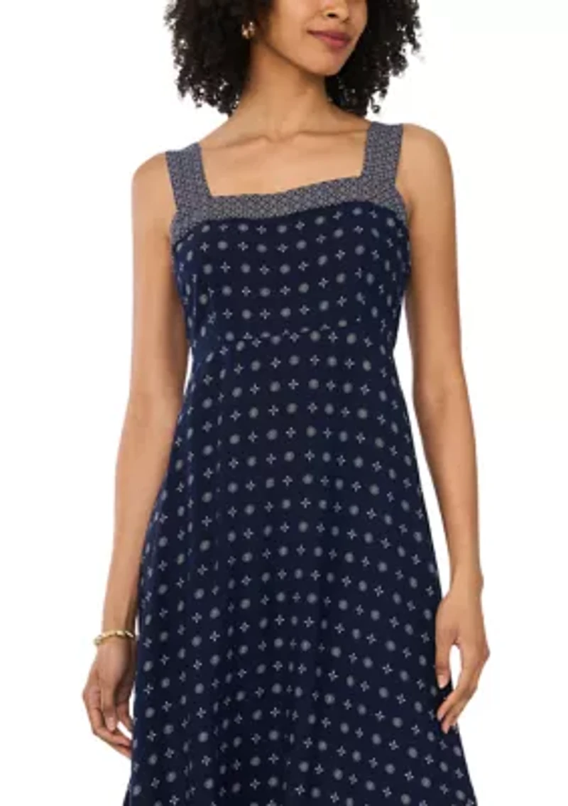 Women's Bandana Border Tank Dress