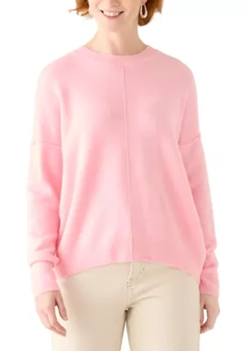 Women's Dolman Sleeve Crew Neck Sweater
