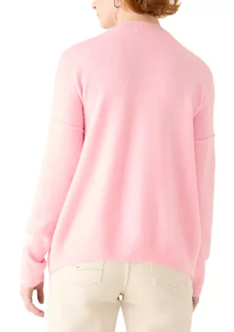 Women's Dolman Sleeve Crew Neck Sweater