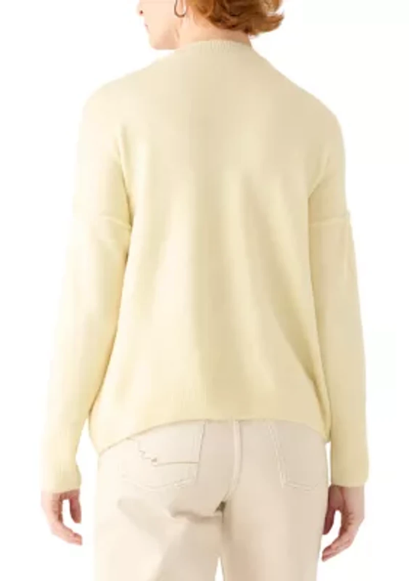 Women's Dolman Sleeve Crew Neck Sweater